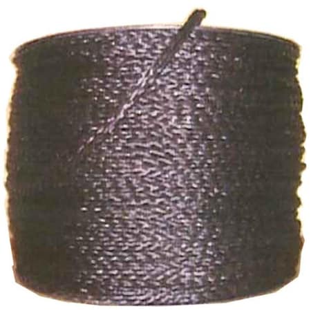 Light House Beauty Hollow Braided Poly Rope, Orange - 0.25 in. x 50 ft. LI3267916